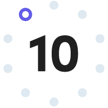 graphic of number 10