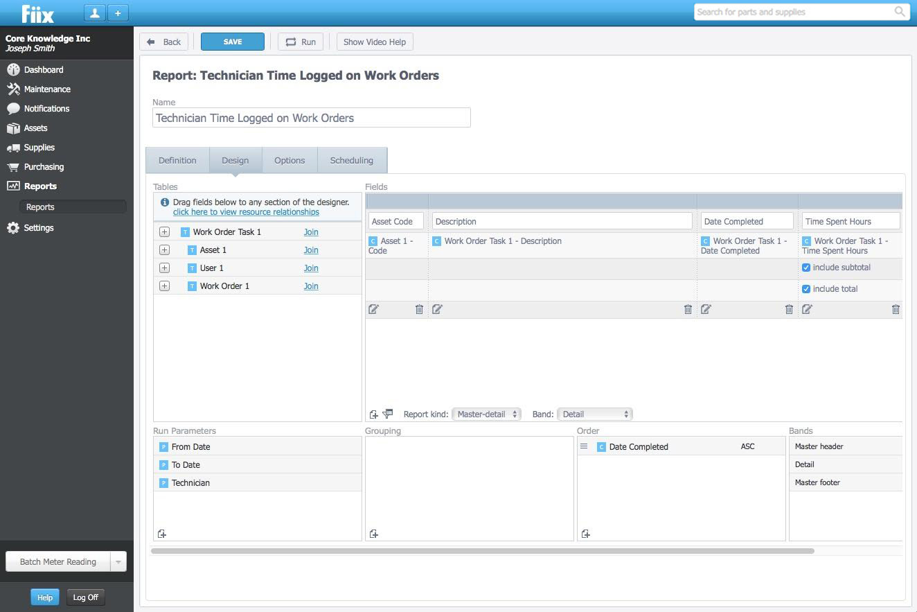 cmms features information and