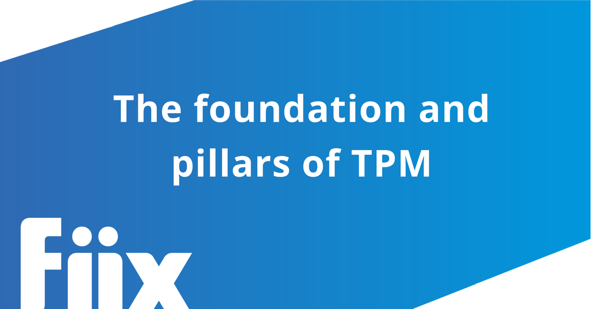 The foundation and pillars of TPM