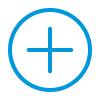 circle with plus icon