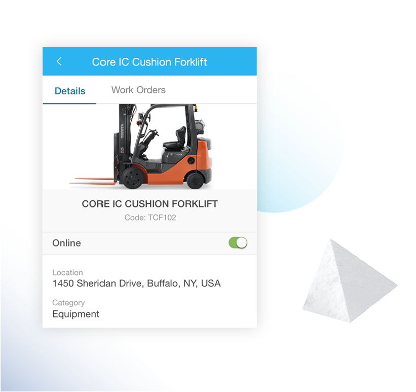 Mobile core IC cushion forklift screenshot