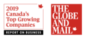 2019 Canada's top growing companies award