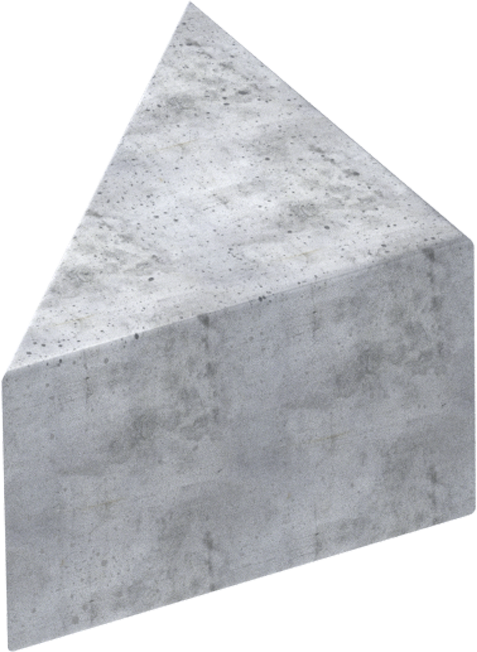 concrete triangle
