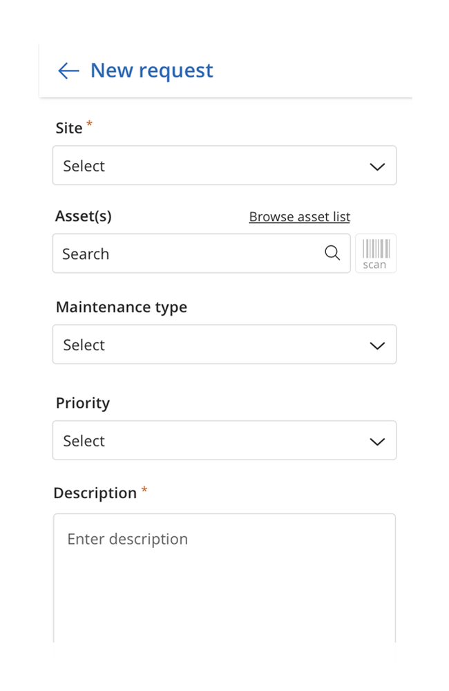 mobile product screen