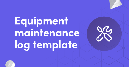 Equipment maintenance template graphic