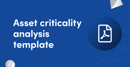 Asset criticality analysis template