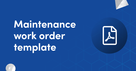 Maintenance work order template