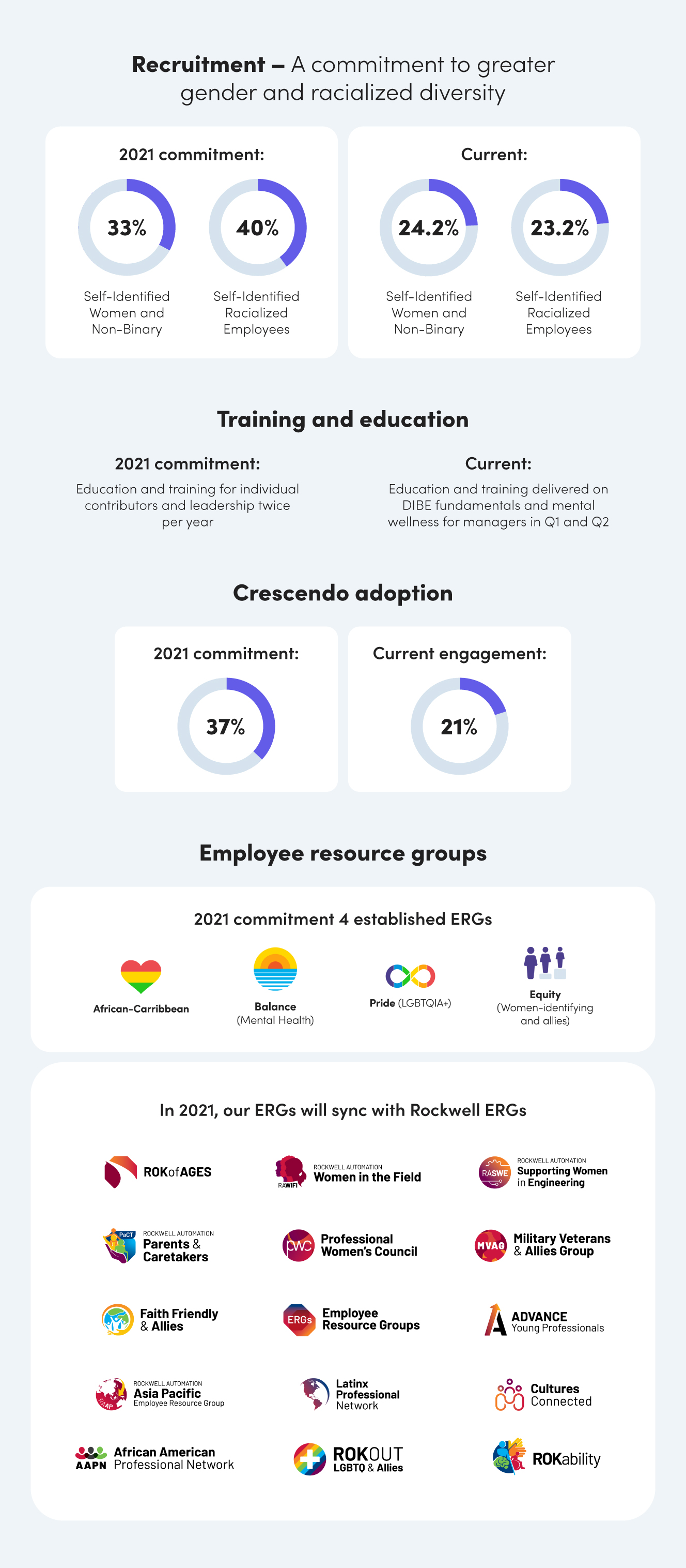 Dibe progress infographic